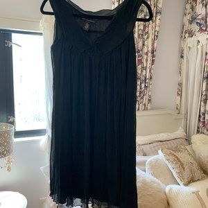 Black Silk Dress